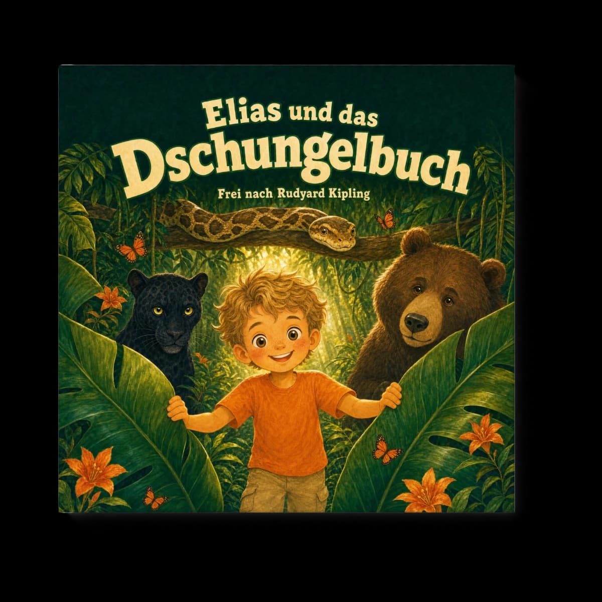 Personalisiertes Kinderbuch — Abenteuer im Dschungelbuch
