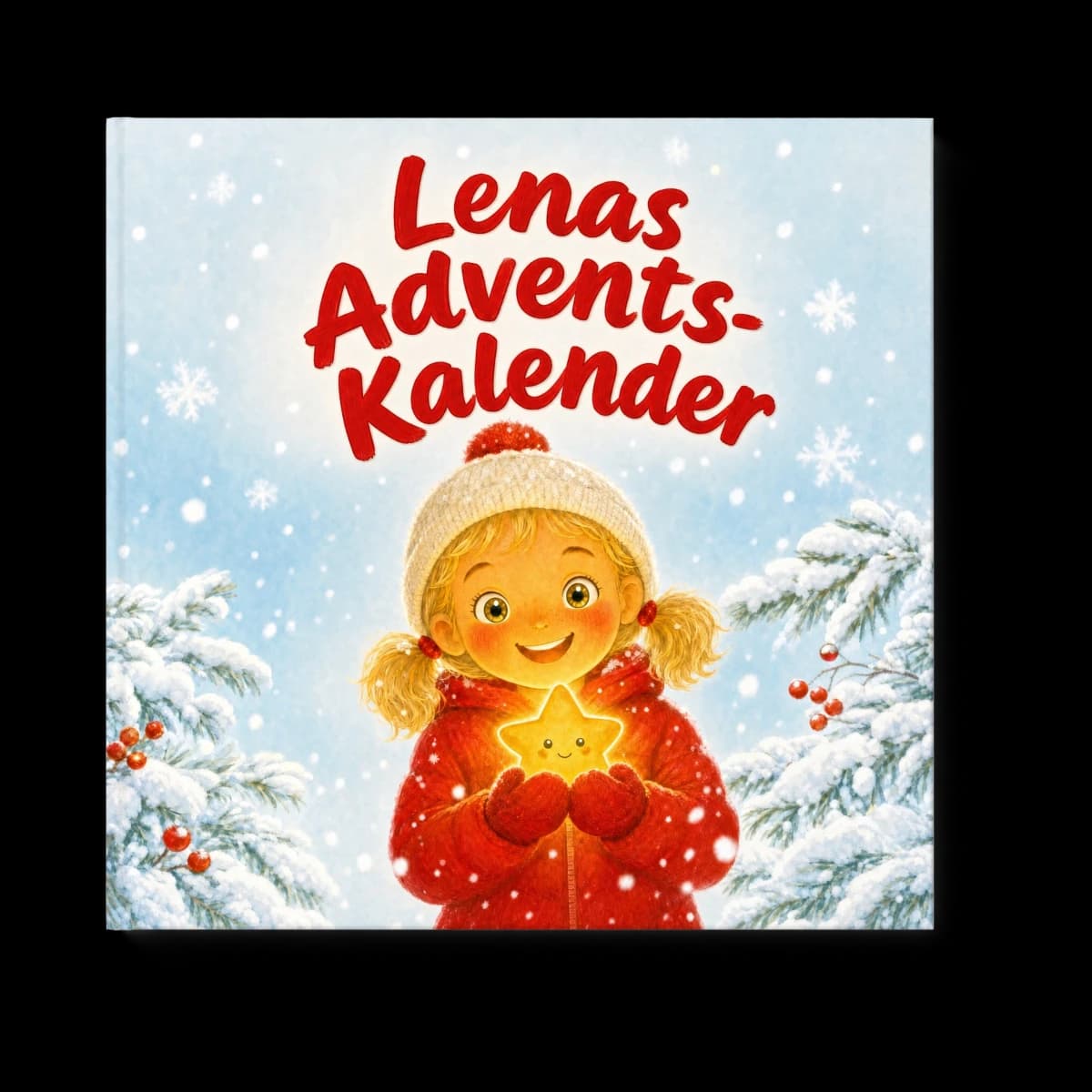 Personalisierter Adventskalender zum Vorlesen — 24 Geschichten mit dem kleinen Stern Funkel