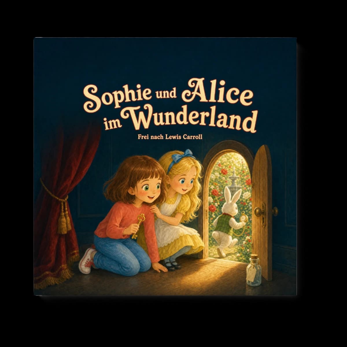 Personalisiertes Kinderbuch — Mit Alice ins Wunderland