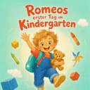 Personalisiertes Kinderbuch zum ersten Kindergartentag